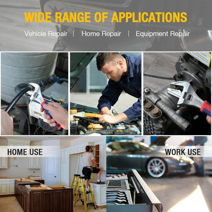 Verstellbarer Rollgabelschlüssel & Rohrzange 2IN1 Cr-V 200mm