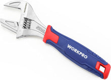 WORKPRO 2 IN 1 Schraubenschlüssel Rollgabelschlüssel & Rohrzange 200mm