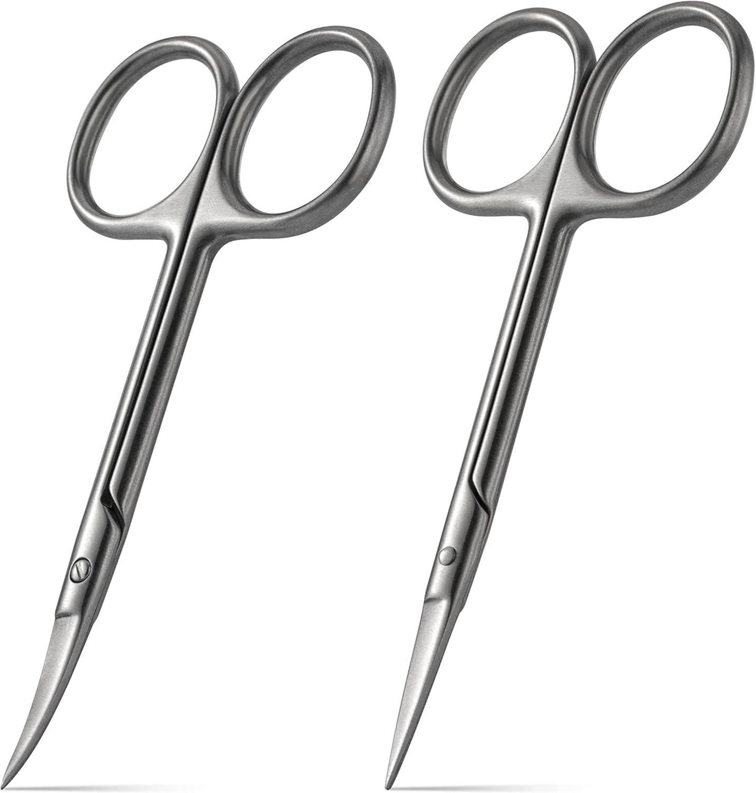 Profi Nagelschere Set Extra Scharf gebogene Gerade Schneide