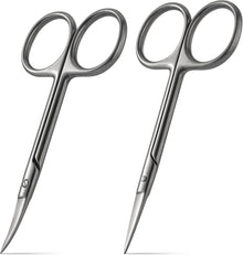 Profi Nagelschere Set Extra Scharf gebogene Gerade Schneide