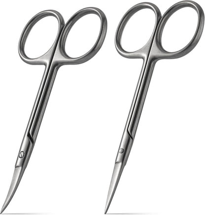 Profi Nagelschere Set Extra Scharf gebogene Gerade Schneide