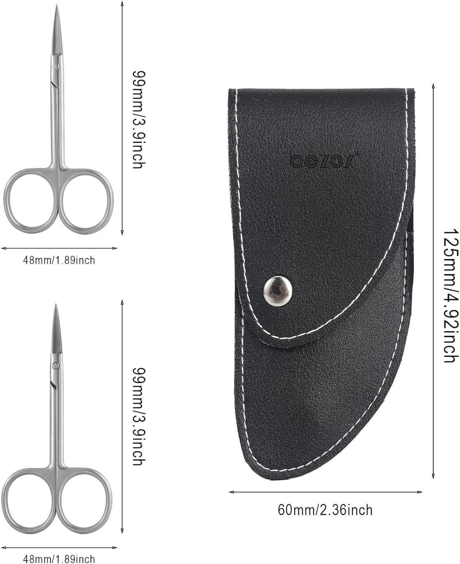 Professionelle Nagelscheren-Set, 2 Stück, Extra Scharf