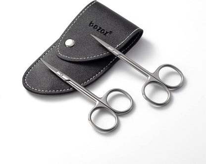 2er Set Profi Nagelscheren - Extra Scharfe gebogene und gerade