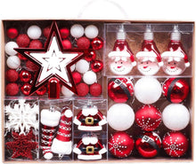 Weihnachtskugeln 70er Set Christbaumschmuck Glänzend Matt Glitzer