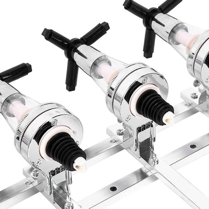 Wand Schnapsspender 4 Fach Spirituosen Dosierer Bar Zubehör