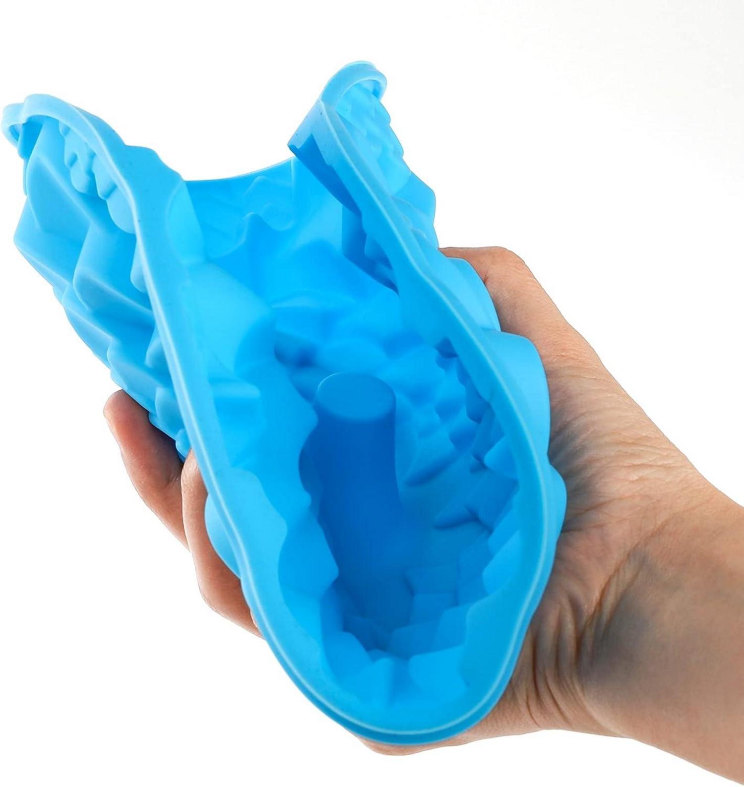 Silikon-Backformen 4er Set Blumenform 25cm 23cm 22cm 20cm