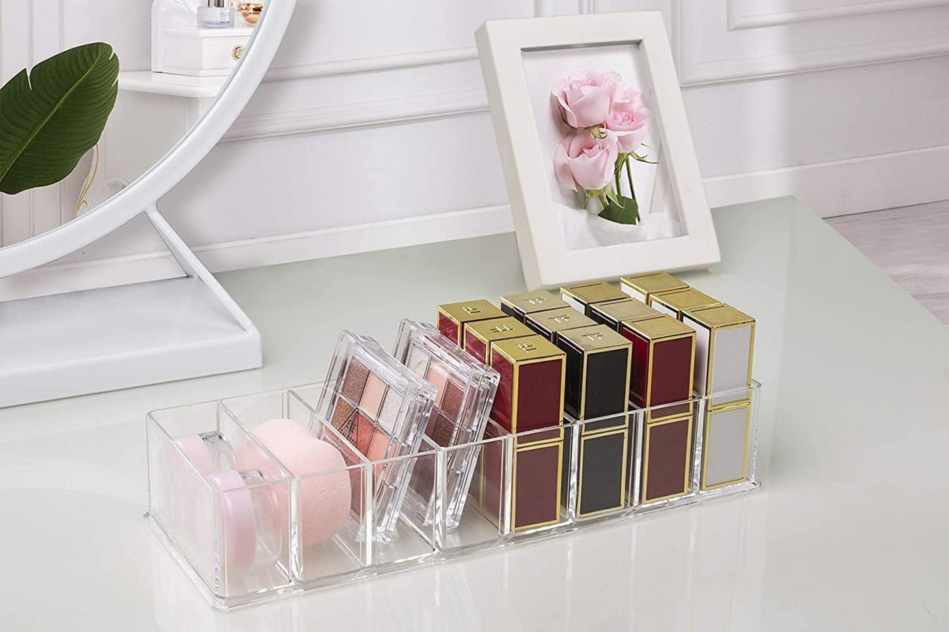 Make-up Organizer Acryl Aufbewahrungsboxen 8 Fächer Schubladen Organizer