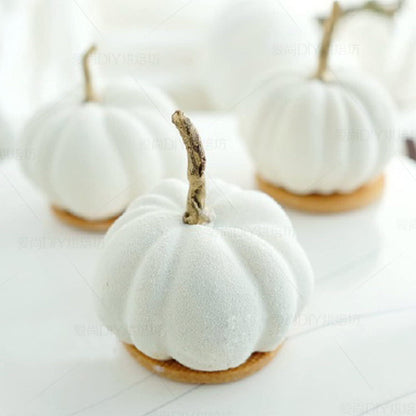 Dessert Kürbis 3D Silikon Backform Mousse Kuchen Seifenform 3D Formen