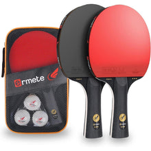 Tischtennis Set 2 Profi Schläger 3 Bälle Tragetasche