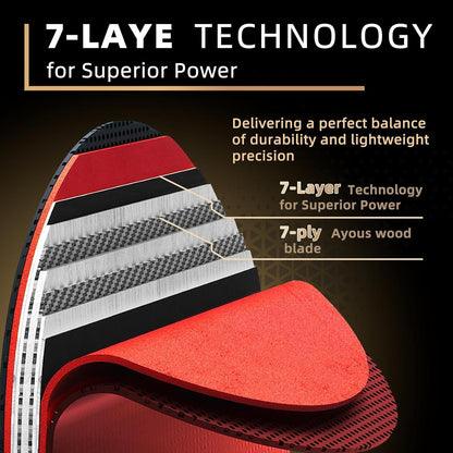 Tischtennis Set 2 Profi Schläger 3 Bälle Tragetasche