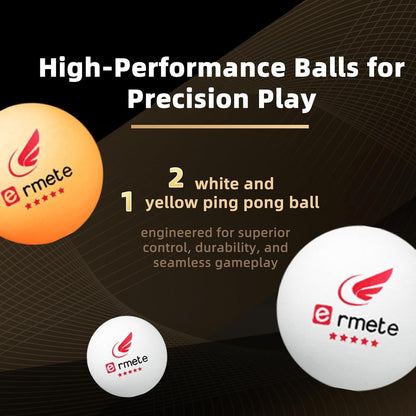 Tischtennis Set 2 Profi Schläger 3 Bälle Tragetasche