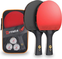 Tischtennis Set Profi 2 Schläger 3 Bälle Tragetasche