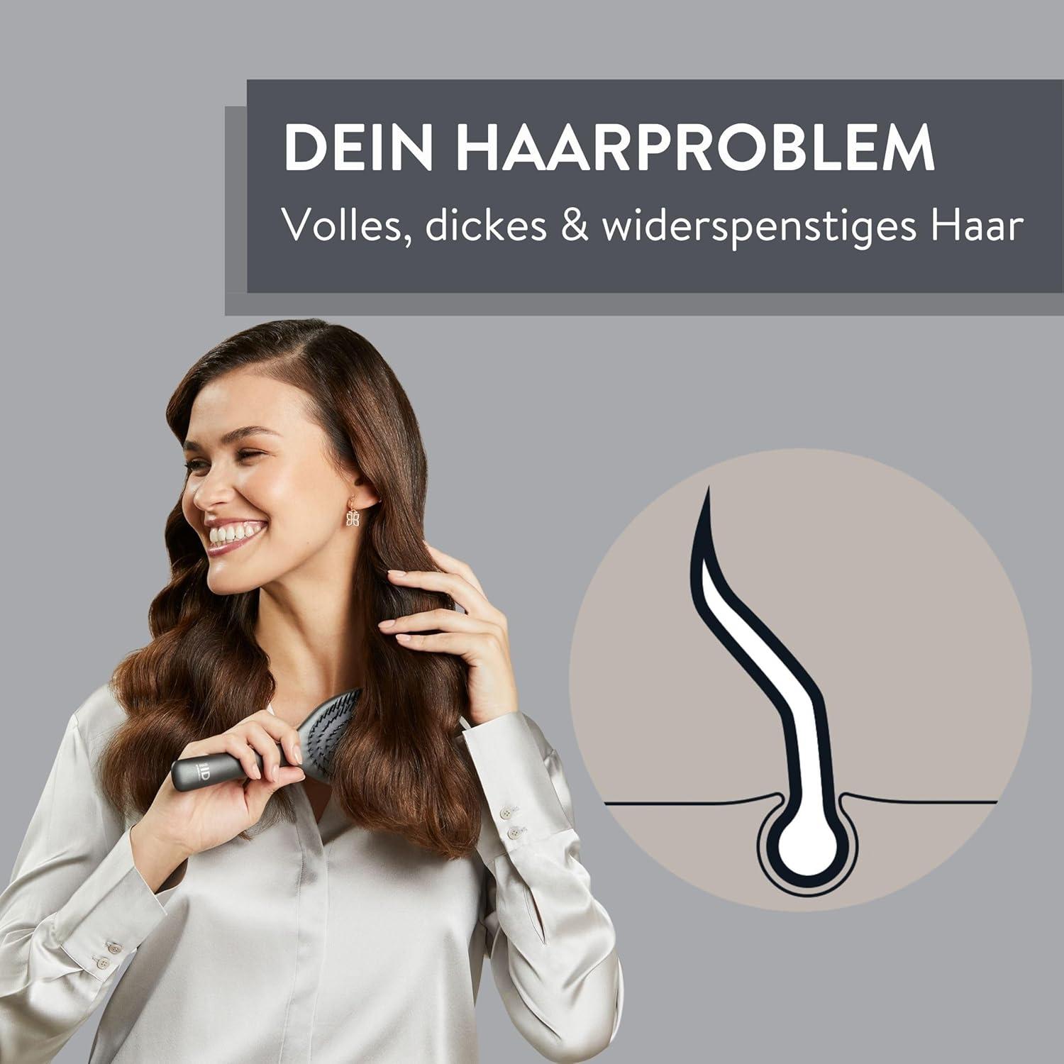 Ionic Power Pins Haarbürste für Maximum Control von Haar ID
