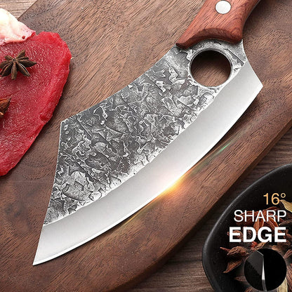 DRAGON RIOT Ausbeinmesser Hackmesser Küchenmesser Damast