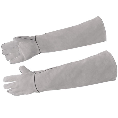 Anti-Biss Kevlar Handschuhe Langärmlig Garten Grau