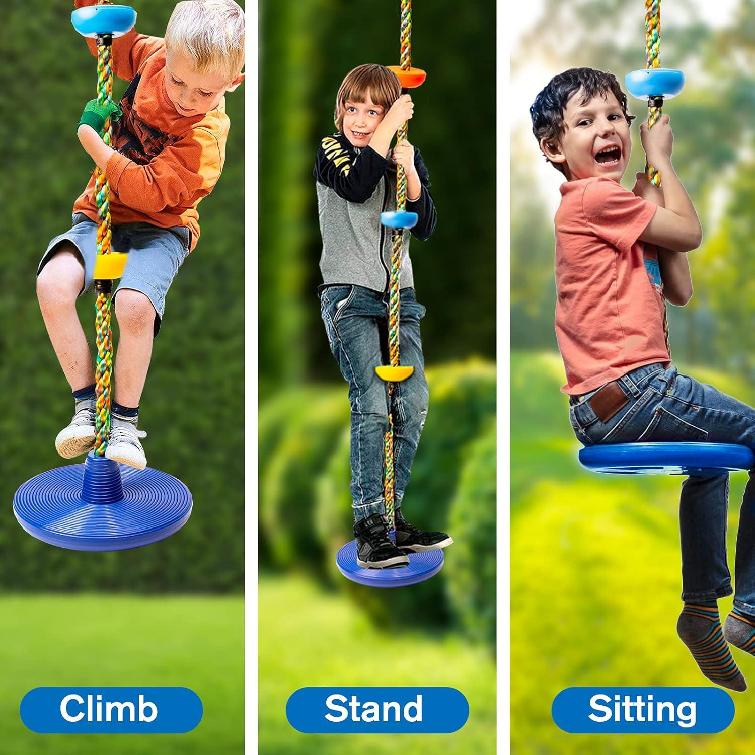 Kletterseil Schaukel Baum Kinderschaukel Plattform