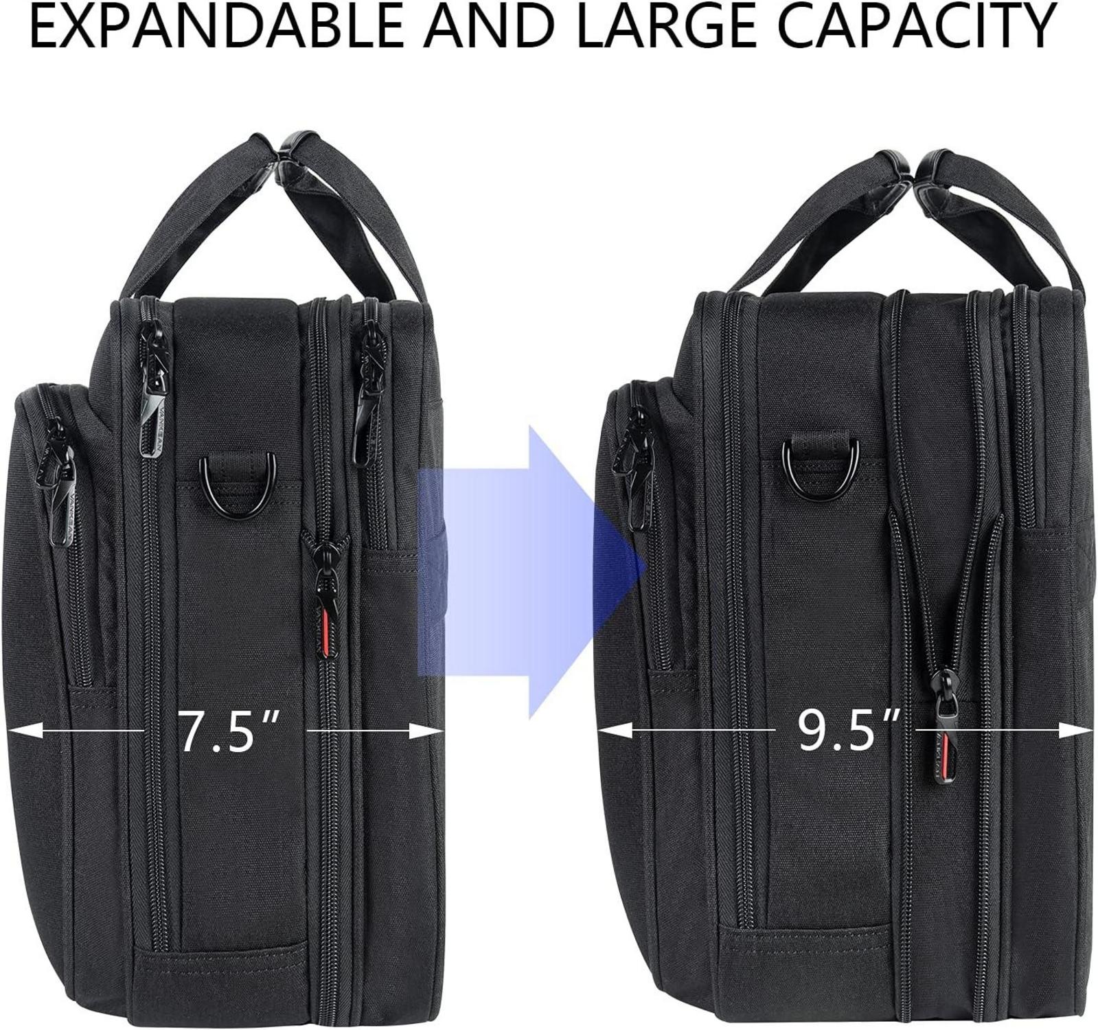 Laptop-Tasche wasserabweisend Gaming XXL 18-Zoll schwarz