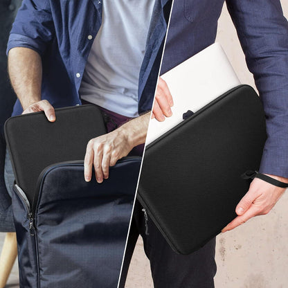 Stoßfeste Laptop Hülle für 15-16 Zoll, spritzwasserfest, Schwarz