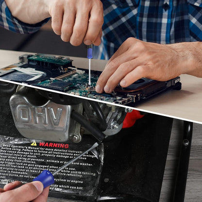 WORKPRO Schraubendreher Set 6-tlg Magnetisch aus Cr-V Stahl