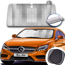 Auto Sonnenschutz Frontscheibe Faltbar UV-Schutz 59 * 31 Zoll