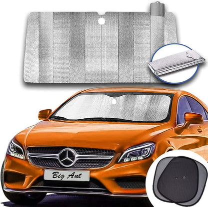 Auto Sonnenschutz Frontscheibe Faltbar UV-Schutz 59 * 31 Zoll