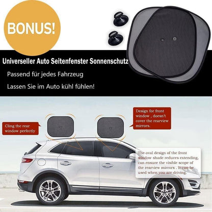 Auto Sonnenschutz UV Frontscheibe Faltbar 2 Seitenfenster Schutz