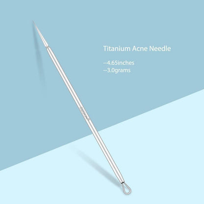 Titanium Lanzettennadel Akne Mitesserentferner Pickel