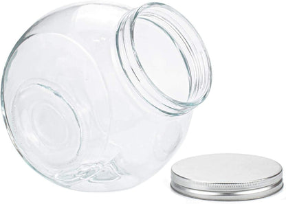 4 Liter Bonbonglas mit Schraubdeckel Groß - Transparent