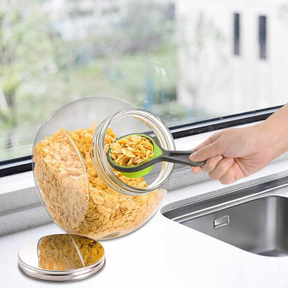 4 Liter Bonbonglas mit Schraubdeckel Transparent inkl. Deckel Rund