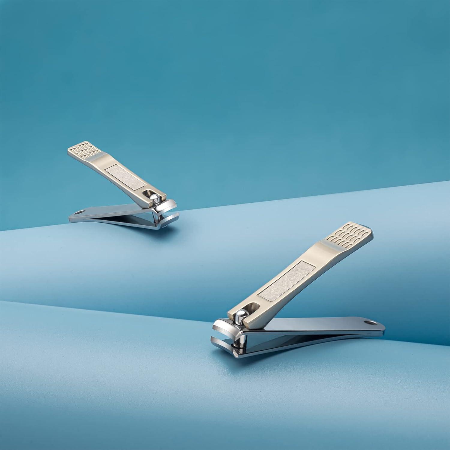 BEZOX Nagelknipser Set Fingernagel Zehennagel Clipper Dermatologen