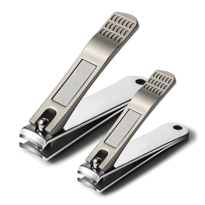 2er Set Nagelknipser für Fingernägel und Zehennägel - Hochwertige