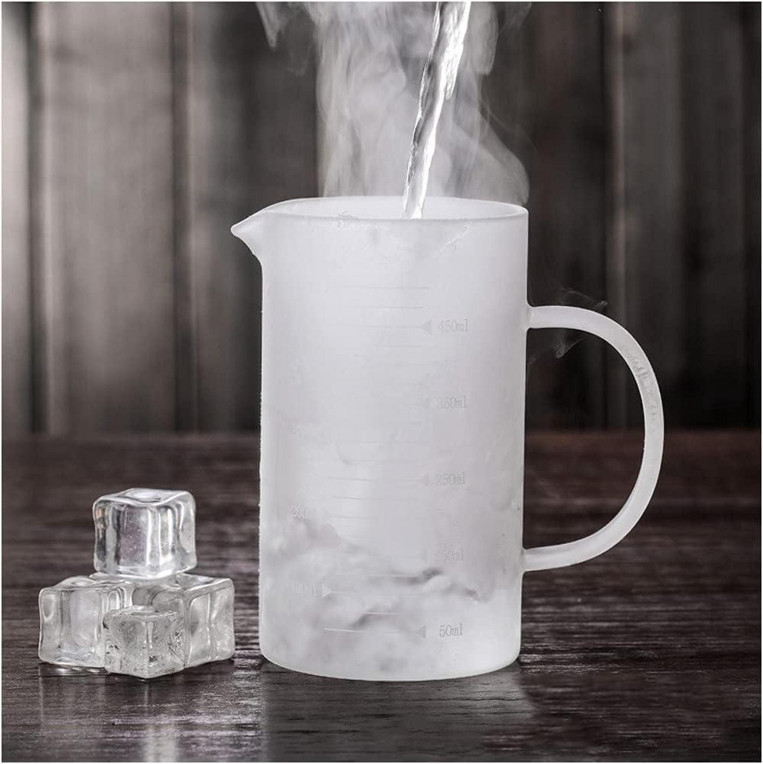 Messbecher Temperaturbeständig Messkanne Mit Deckel Glas für