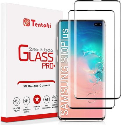 Displayschutzfolie Samsung Galaxy S10 Plus 9H Panzerglas 2 Stück