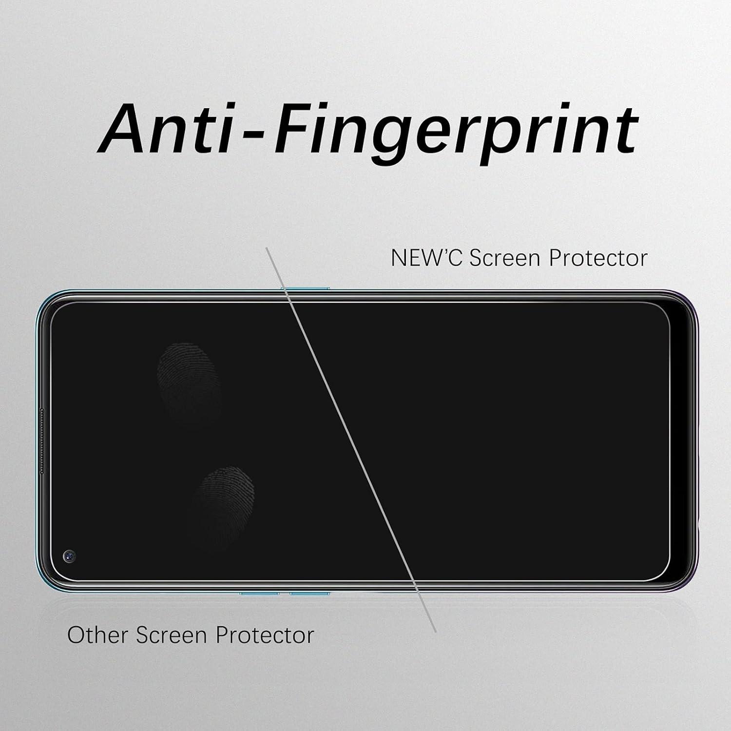 Panzer Schutz Glas Oppo A74 4G A94 5G 2 Stück 9H Härte Ultra-Klar
