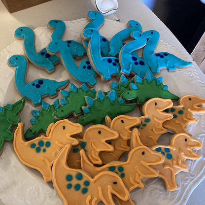 Dinosaurier Ausstecher Set 8-teilig für Kinder Dino Party