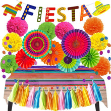 Fiesta Party Dekoration Papier Pompom Aufhängen Fächer Cinco De Mayo
