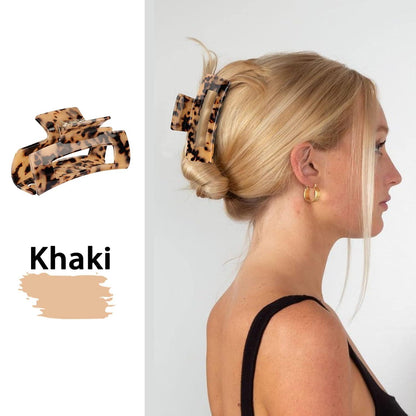 Acryl Haarklammern Set Schildkrötenpanzer Griff Stilvolle Damen Accessoires