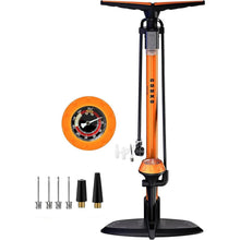 Hochdruck Fahrradpumpe mit Manometer für Rennrad MTB