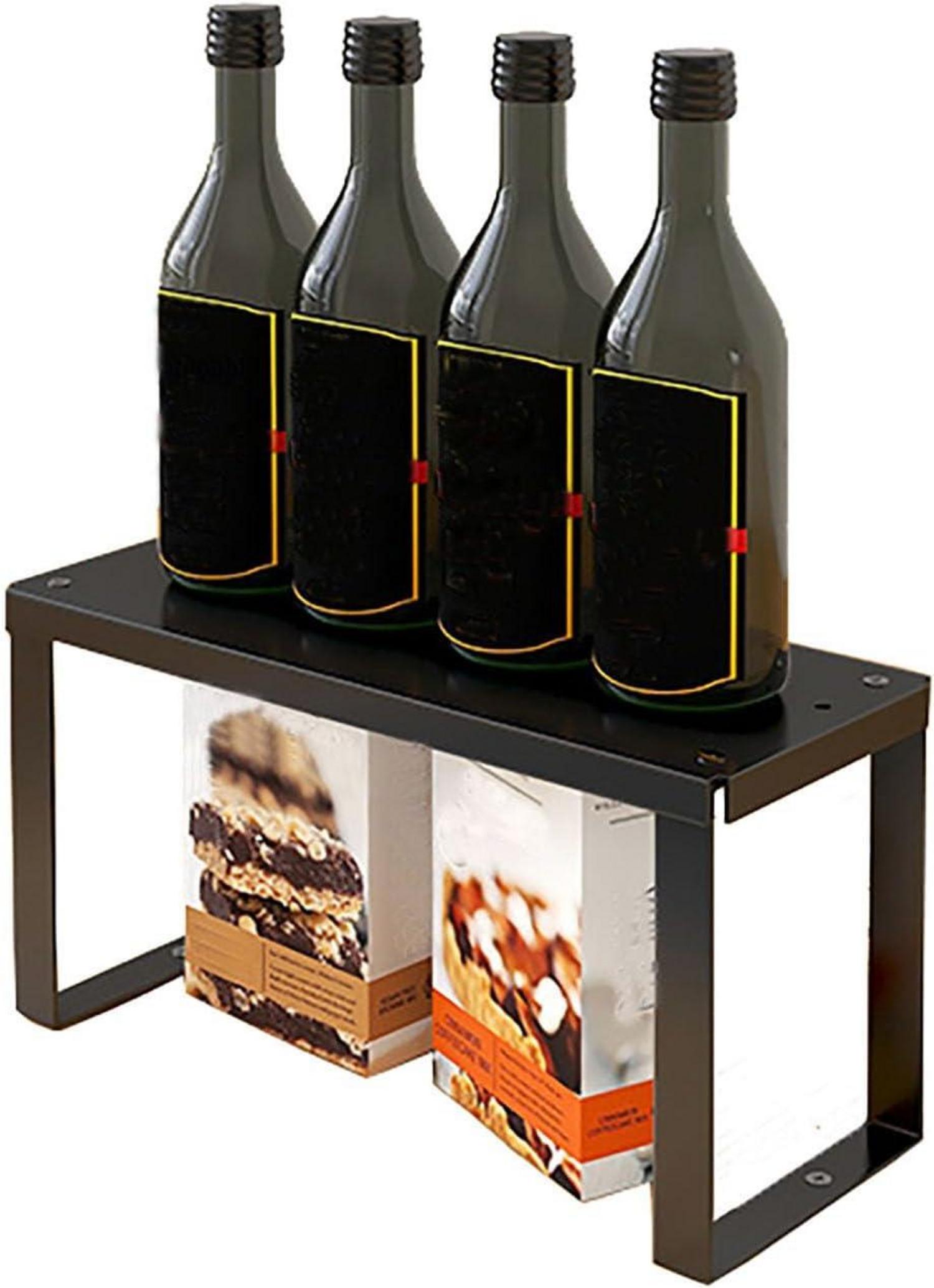 Stapelbares Küchenregal Metall Organizer 30x12x15cm