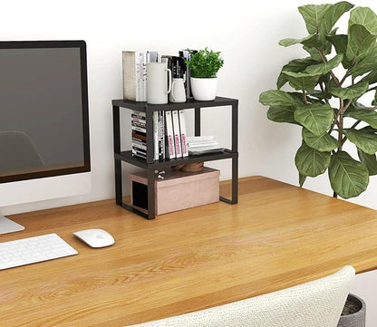 Schrankregal Stapelbar Edelstahl Küchenregal Organizer Küche 30x12x15cm