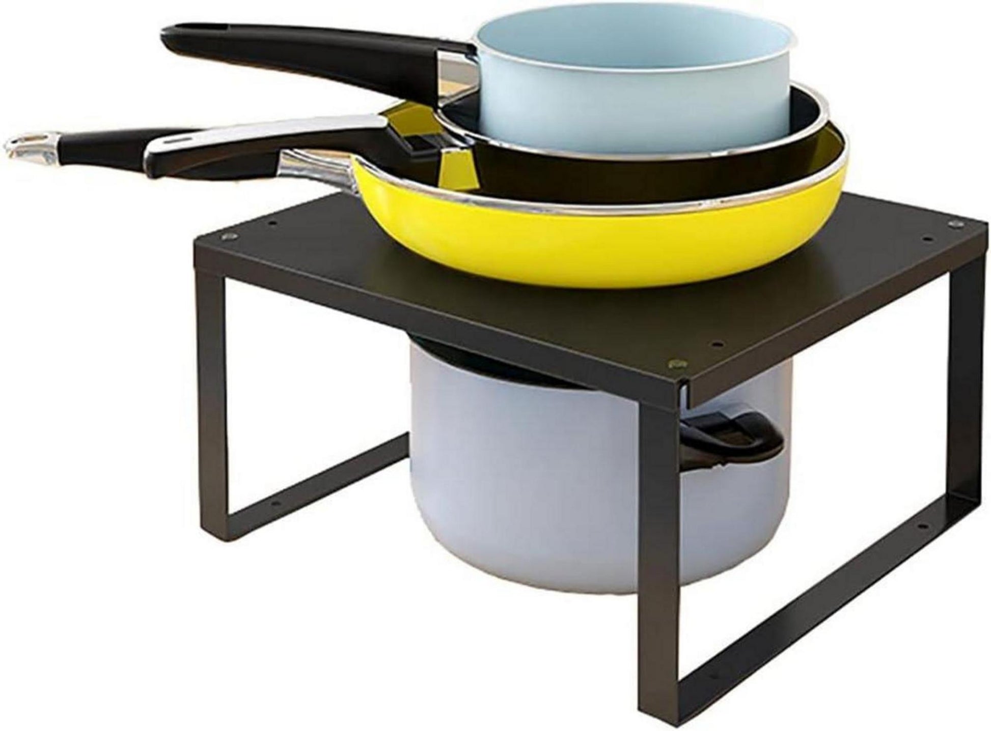 Schrankregal Stapelbar Edelstahl Küchenregal Organizer Aufbewahrung