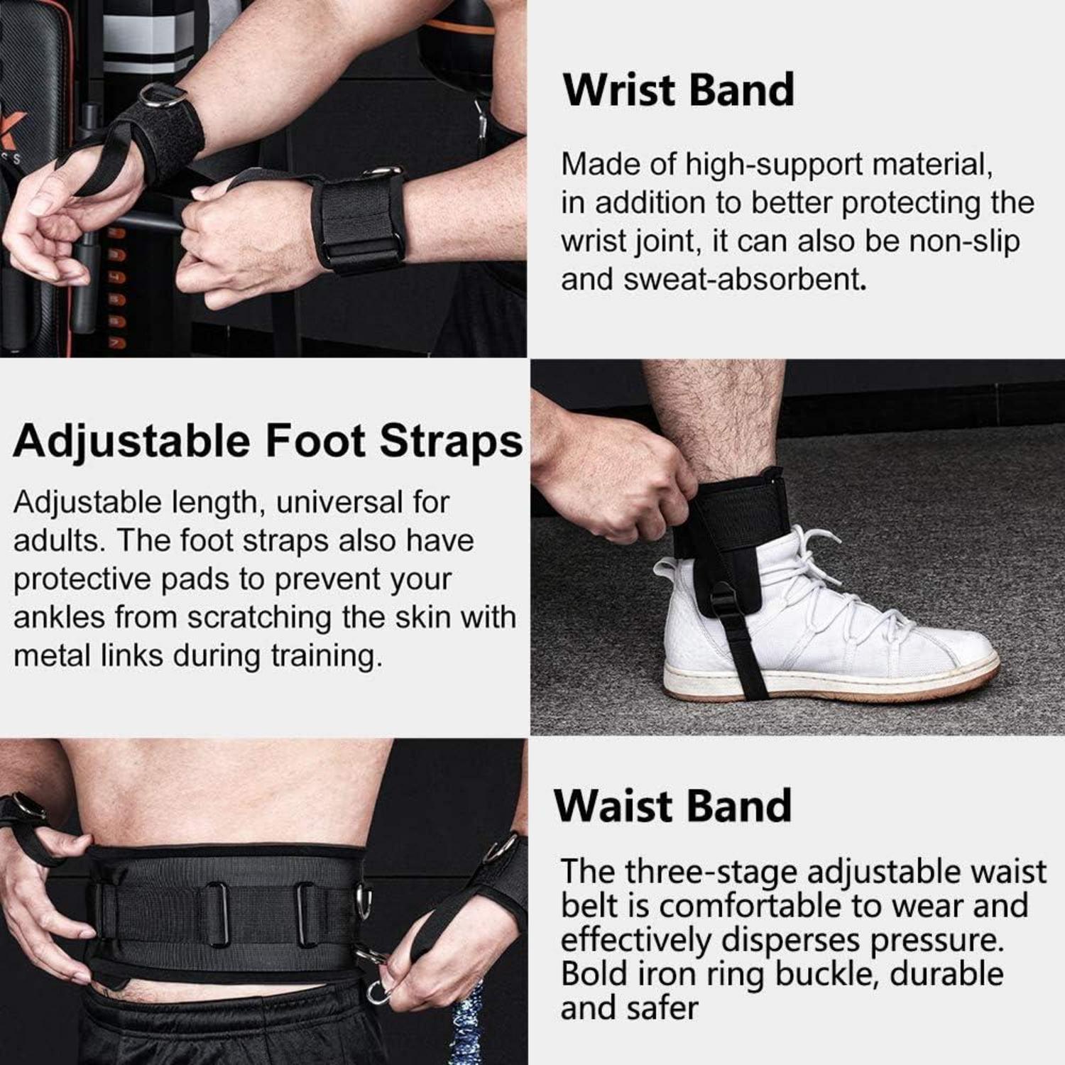 Widerstandsbänder Boxen Resistance Bands 300/200/150Lbs 300lbs Grün