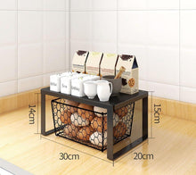 YunNasi Edelstahl Schrankregal stapelbar Küchenregal