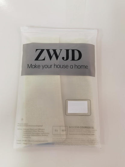 Kissenbezüge 40x40 Grau 4er Set Leinen Deko für Sofa Bett Garten