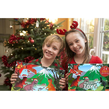 ANOTION 2024 Dinosaurier Adventskalender für Kinder - 24
