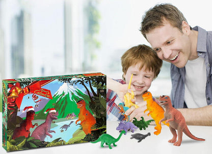 Dinosaurier Adventskalender 2024 für Kinder Bildung Spaß Multifunktionaler