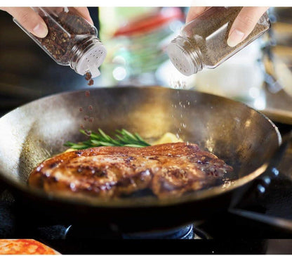 Gewürzregal Bambus 18 Gewürzgläser Labeln Aluminium Schwarz