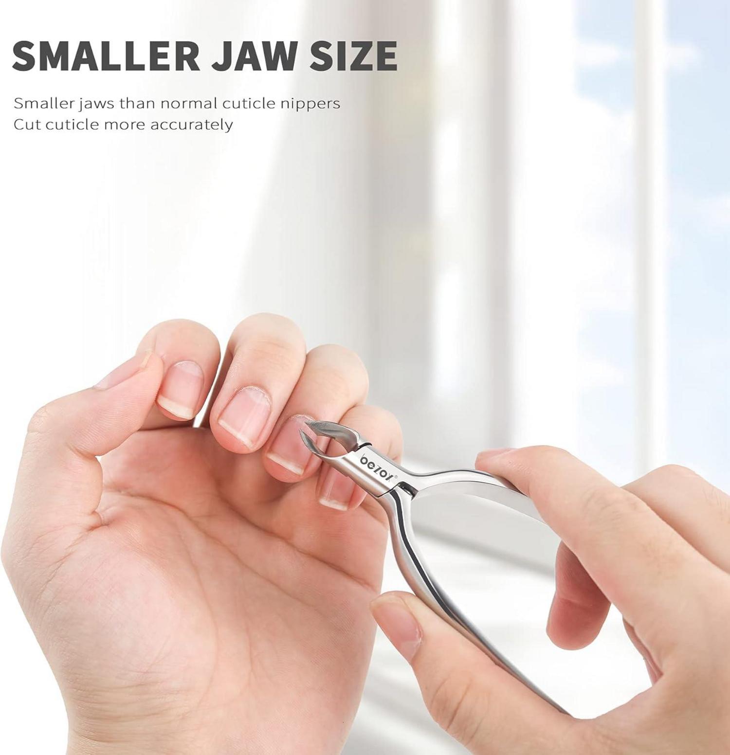 Präzise Nagelhautzange 4mm Edelstahl Kleine Klinge - Hautschneider Hautzange