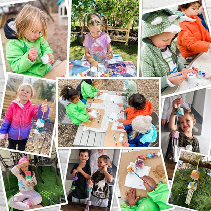 OSTALBKLANG Bastelset Windspiel ostern geschenke kinder DIY