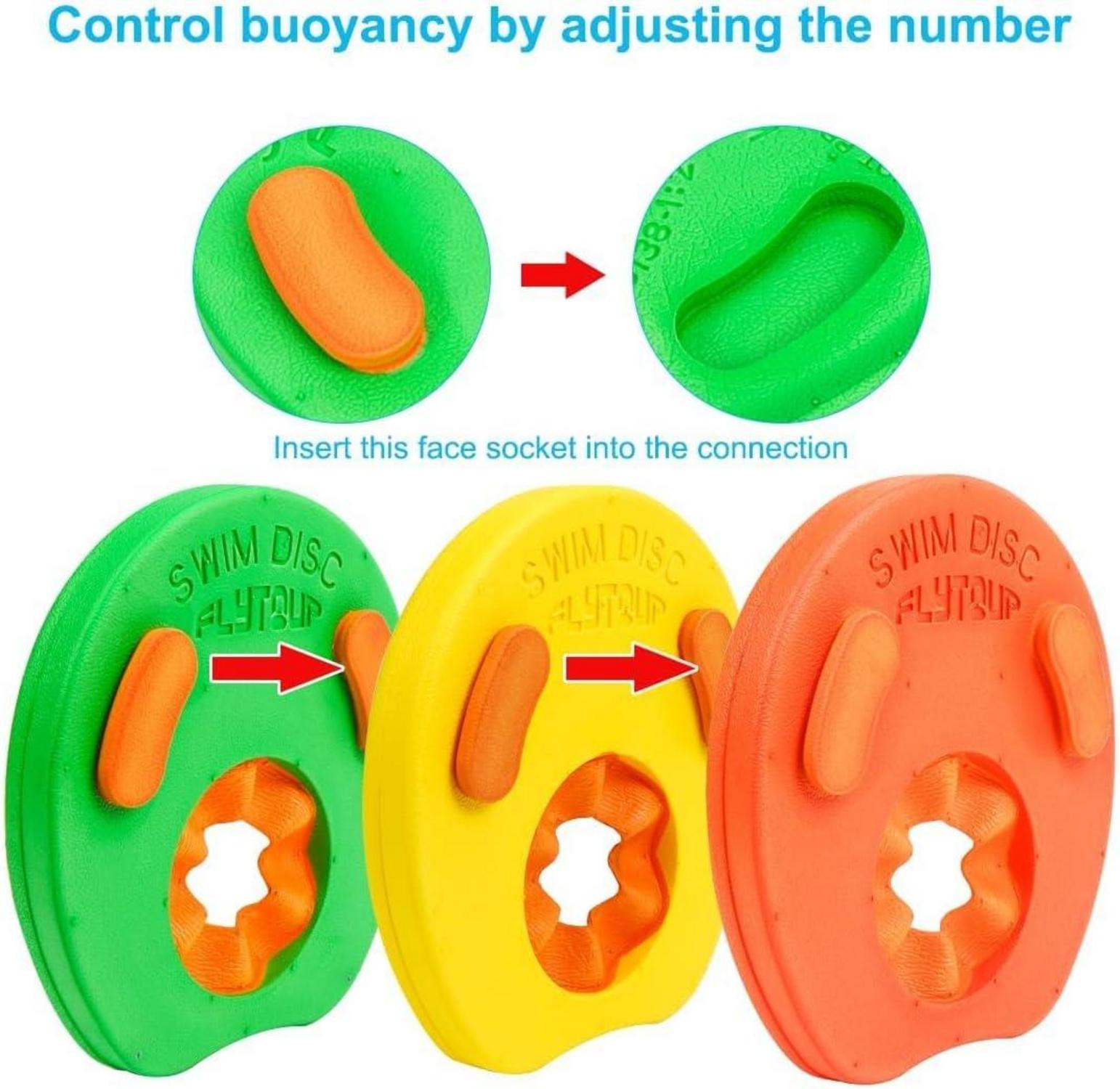 Schwimmscheiben Kinder Schwimmflügel Schwimmärmel Schwimmhilfe 6er Set